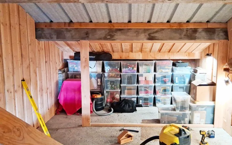 Création d'un espace de rangement