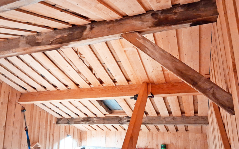 Isolation et habillage du plafond